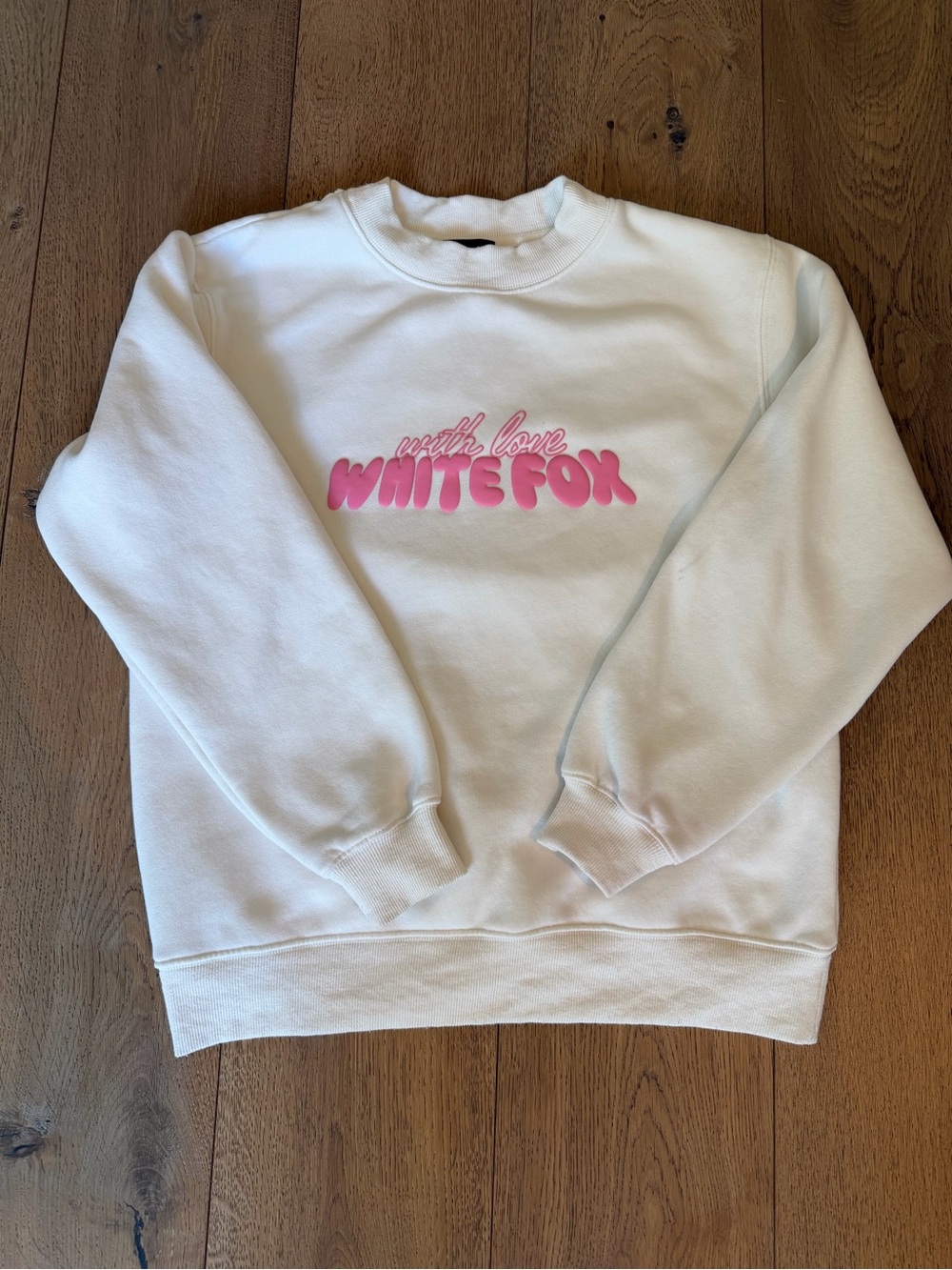 White Fox Boutique "With Love" Limited Edition Floral Sweatshirt